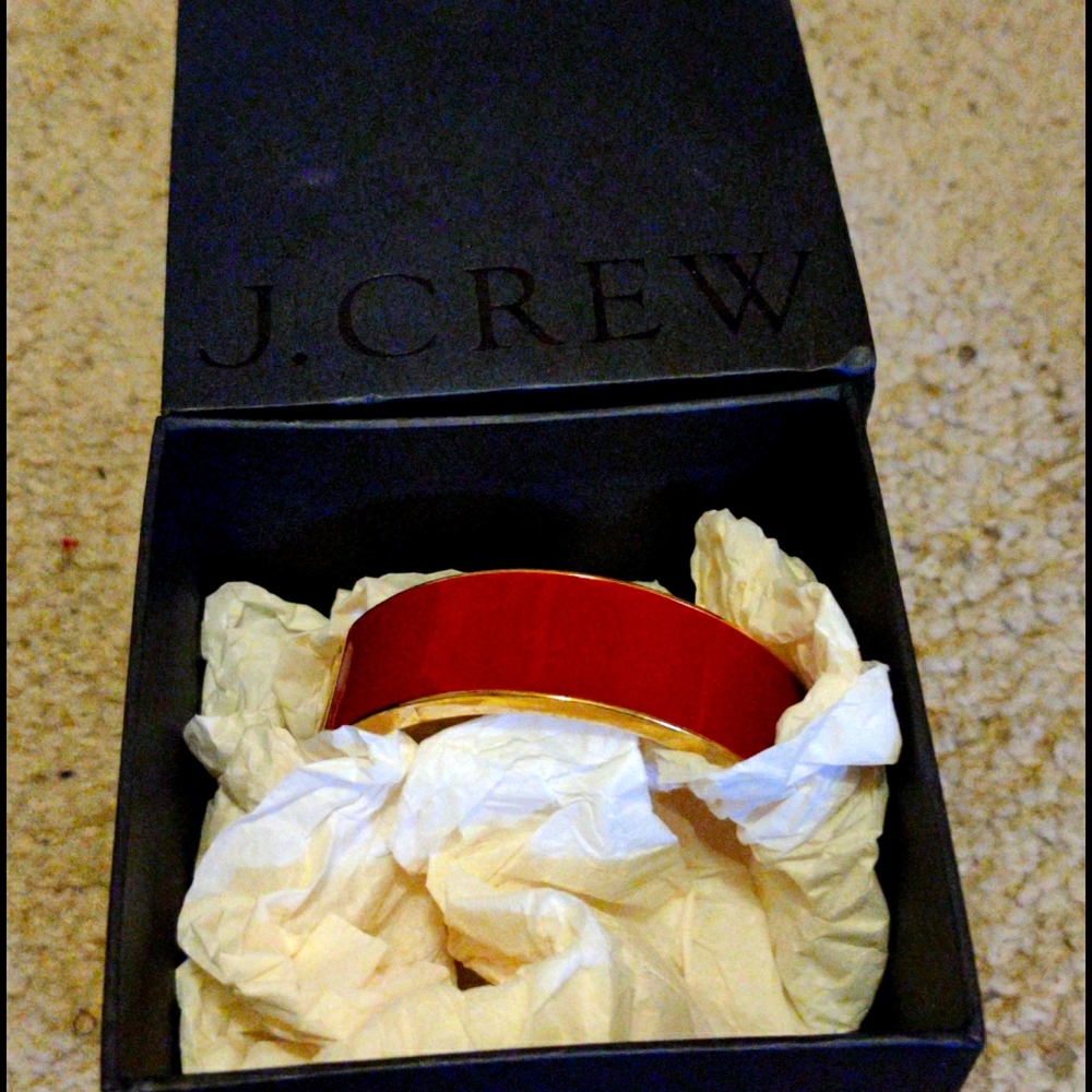 J Crew Vintage Red bracelet